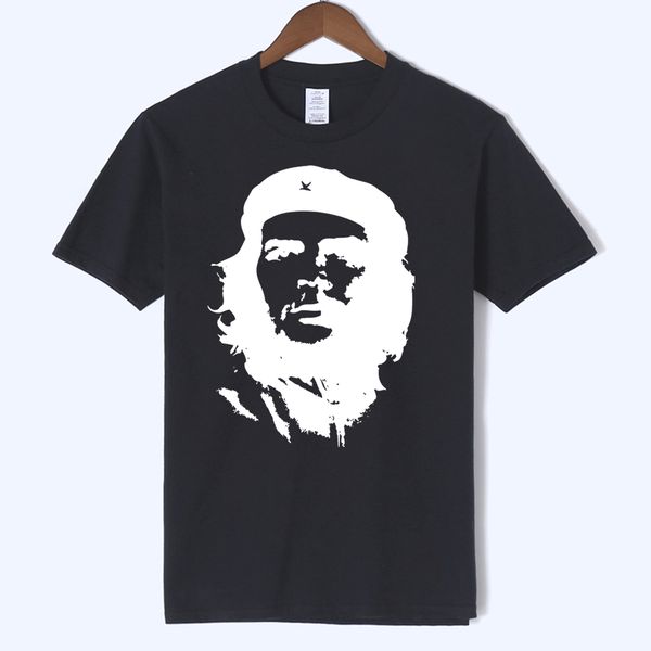 

men's short sleeve che guevara hero pattern t shirt printed t-shirts hipster pattern cool men street clothing