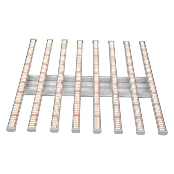 

1 new 600w full spectrum 8 bars quantum led lamp boards samsung full spectrum led 660nm led grow light for indoor plants