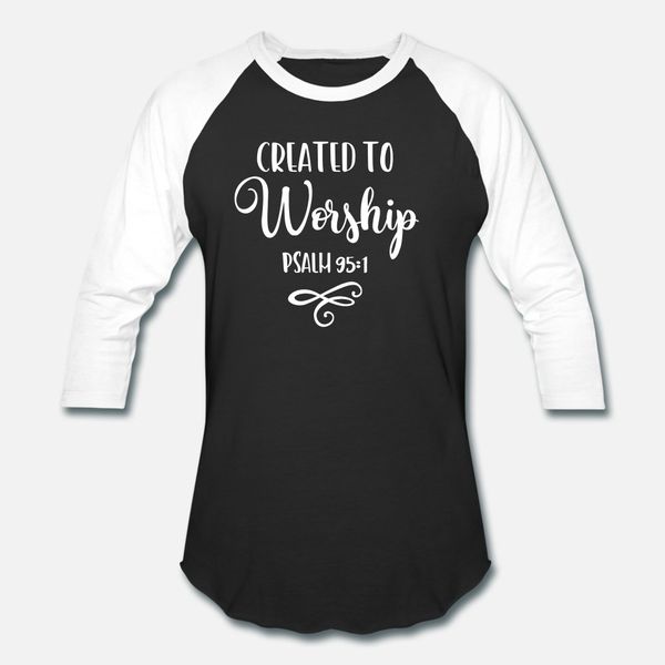 

created to worship christian jesus believer t shirt men gift 100% cotton o neck solid color gift comfortable summer style kawaii shirt
