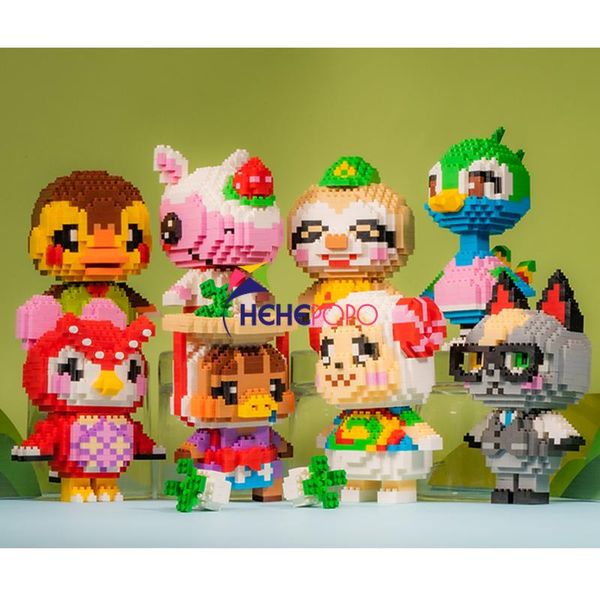 

box алмазного diy строительство мини животные блоки sc 3d игрушка сова 4010 птица нет 12 игра дети crossing модель кирпичи celeste подарки q