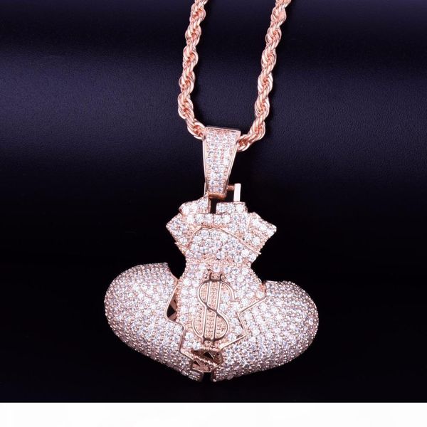 

hiphop star street music metal necklace new explosion large dollar sign pendant link chain necklace, Silver