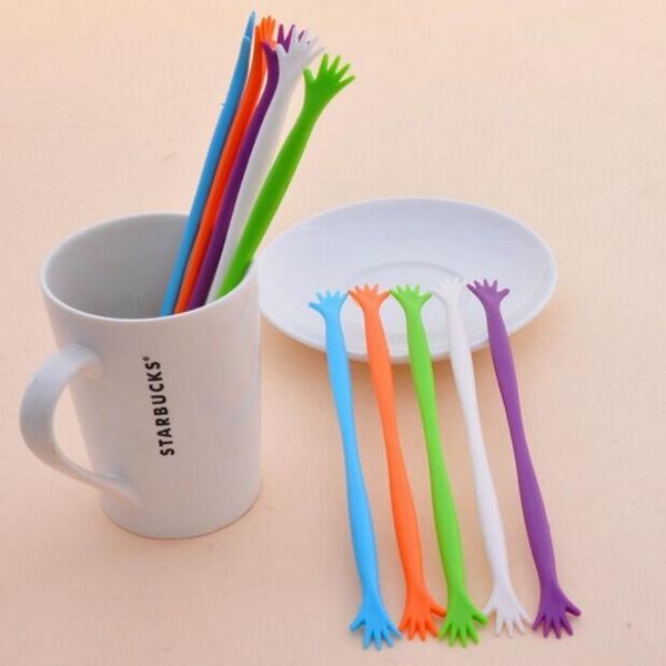 

stir sale spoon restaurant 50pcs wholesale- cute kitchen tools bar mixing bar tableware flatware practical stick gardens2010 vwusi