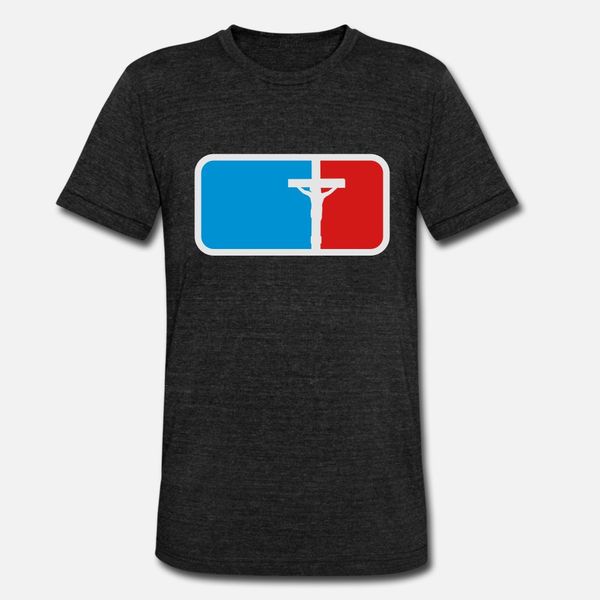 

sport red blue dead pinned cross symbol team crew t shirt men printing tee shirt round collar standard fitness funny spring outfit shirt