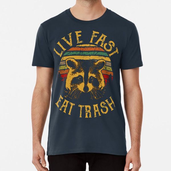 

живи быстро ешьте trash футболку