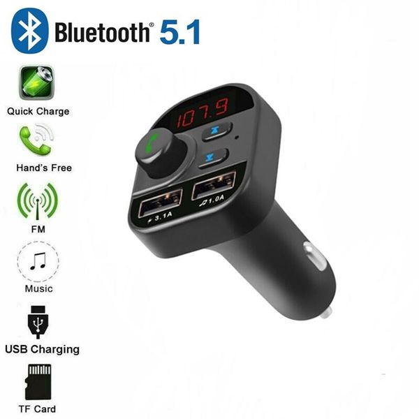 

& mp4 players bluetooth 5.1 car mp3 player plug-in card fm