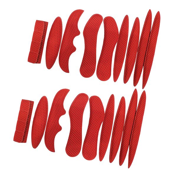 

2 установить шлем внутренняя память пена pad защитный коврик подкладка губка