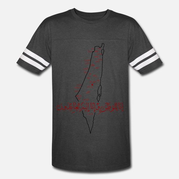 

map of palestine with cities and script t shirt men design 100% cotton size s-3xl kawaii loose humor summer style pictures shirt