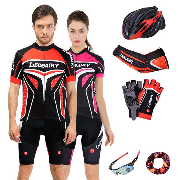 

mens cycling short sets pro team 2020 mountain bike clothing women sport wear quick dry bicycle jersey set men mtb cycle clothes, Black;blue