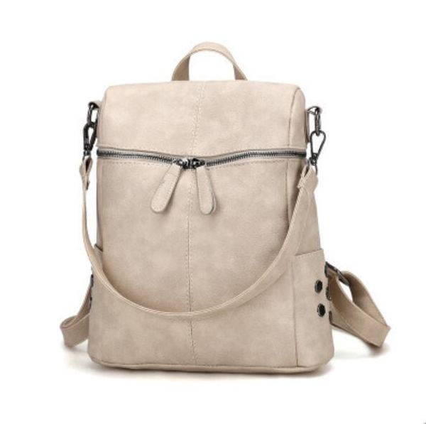 

женская мода рюкзак высокого качества студенты schoolbag вскользь заклепка lady travel рюкзаки сумки плеча