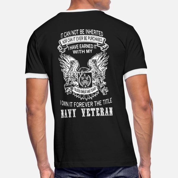 

navy veteran тенниска мужчины печать с коротким рукавом s-xxxl одежда сумасшедшая смешной весна осень урожай рубашку