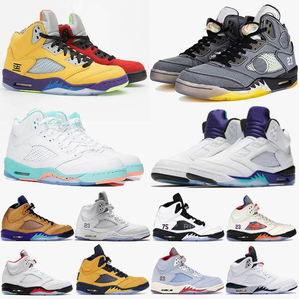 

men outdoor sport 5 5s 2020 new arrival off black muslin what the light aqua women trainers jumpman women sport trainers sneakers 40-47