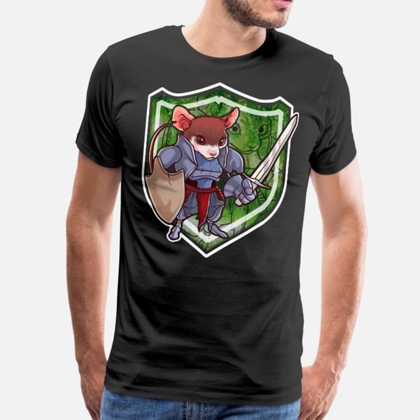 

mouse crossover knight sword shield soldier t shirt men customize tee shirt size s-3xl gents interesting comical summer style vintage shirt