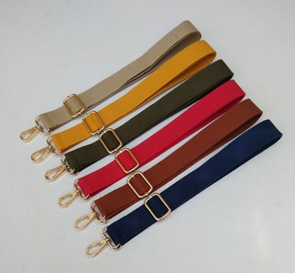 

bag strap for cross body bag belt accessories diy women shoulder bag handles solid color handbag strap adjustable hanger parts, Black