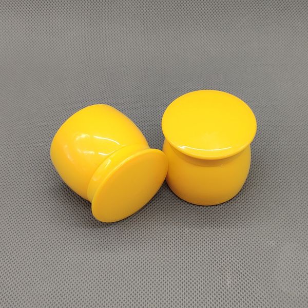 

storage bottles & jars 15g empty cream double wall yellow color 15ml plastic cosmetic packaging container diy mask refillable tins