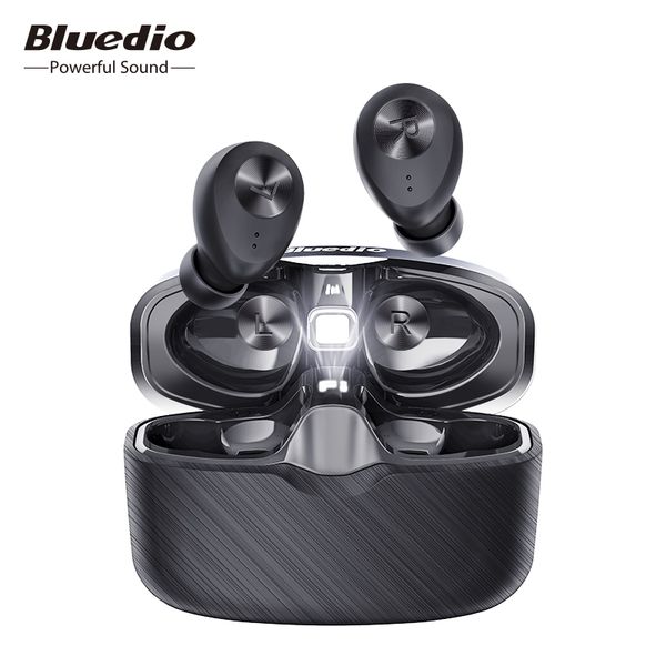 

bluedio fi bluetooth earphone wireless aptx waterproof sports headset wireless earphone in ear with charging box