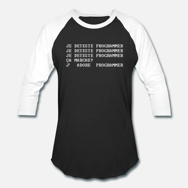 

i love programming humor it gift t shirt men knitted cotton s-3xl normal interesting fashion spring slim shirt