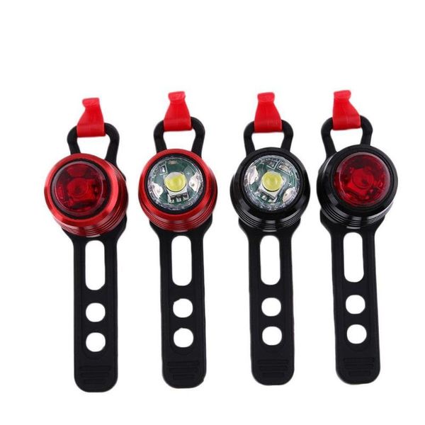 

bicycle headlight cycling headlight usb 3 modes rear aluminum alloy bike cable outdoor lamp light charger