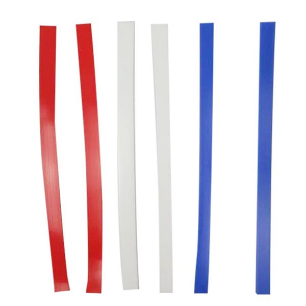 

6pcs/set baking accessory dough measuring rolling pin strip silicone 2mm 4mm 6mm