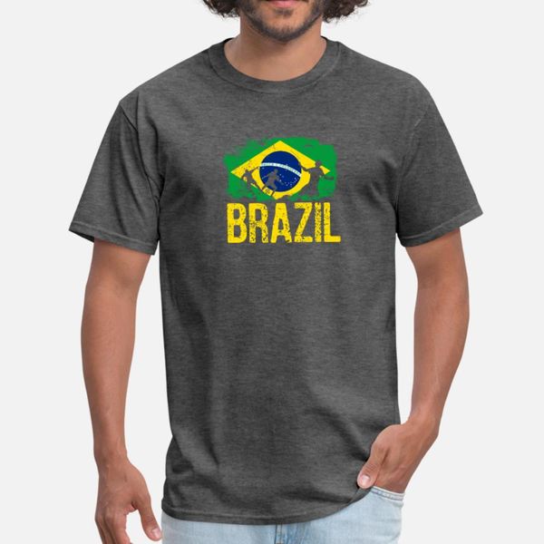 

brazilian soccer player flag of brazil t shirt men designing tee shirt plus size 3xl novelty loose funny casual summer standard shirt