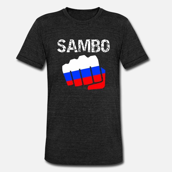 

sambo t shirt men customized tee shirt euro size s-3xl letters anti-wrinkle basic summer style natural shirt