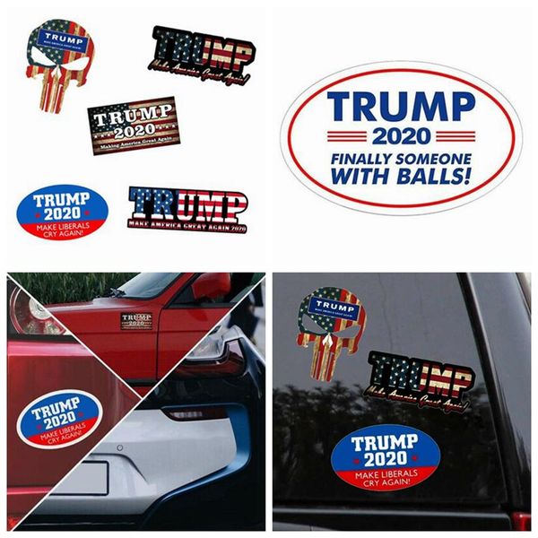 

new trump car reflective stickers make america great again 2020 trump stickers american president donald trump car banner sticker