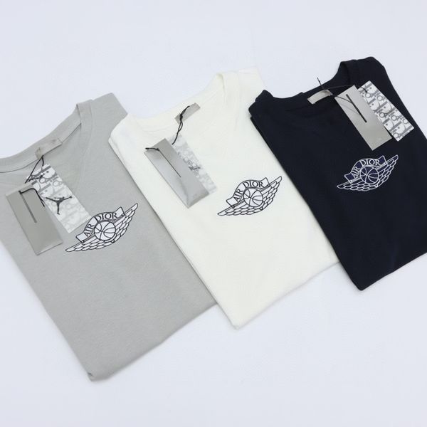 

2020ss spring and summer new high grade cotton printing short sleeve round neck panel t-shirt size: m-l-xl-xxl-xxxl color: black white 1434