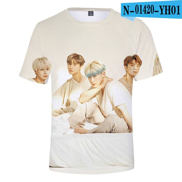 

kpop monsta x men k-pop team member 3d print shirts anime comics comics men clothing
