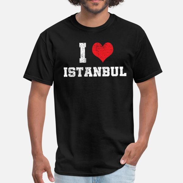 

i love istanbul t shirt men designs 100% cotton s-3xl kawaii fitness funny casual summer unique shirt
