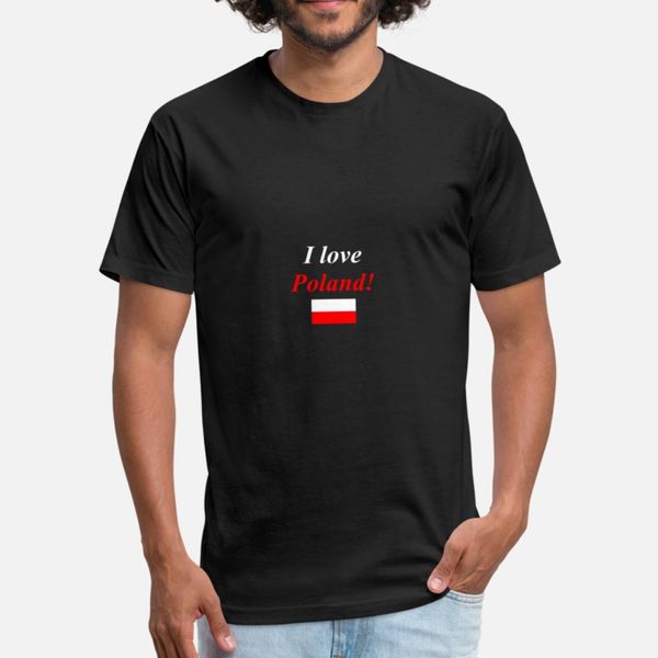 

i love poland! тенниска мужчины дизайнер 100% хлопок s-3xl ьотта фитнес new style summer style unique рубашка
