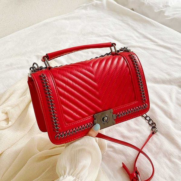 

pu leather crossbody bag female 2020 summer checkered decorative shoulder bag female solid color crossbody