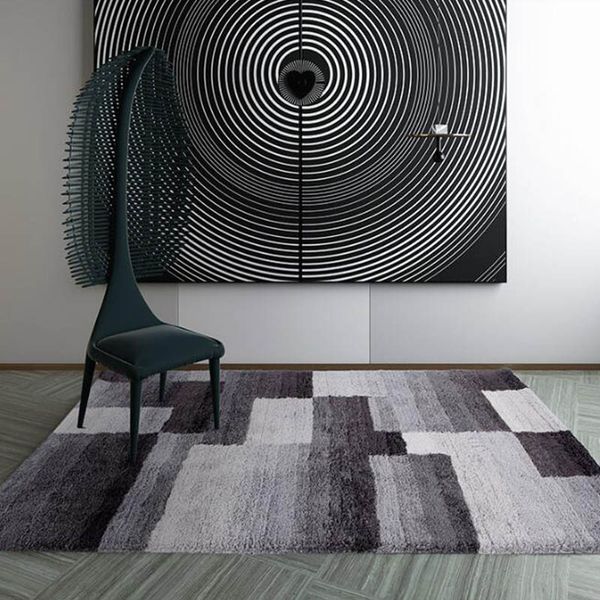 

simple modern soft plush carpet for living room area rug bedroom nordic ins coffee table sofa rectangular mat thick study carpet