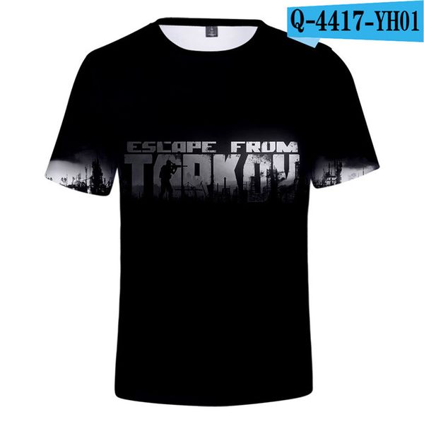 

escape from tarkov game new boy summer anime 3d print shirts graphic oversized graphic men clothing