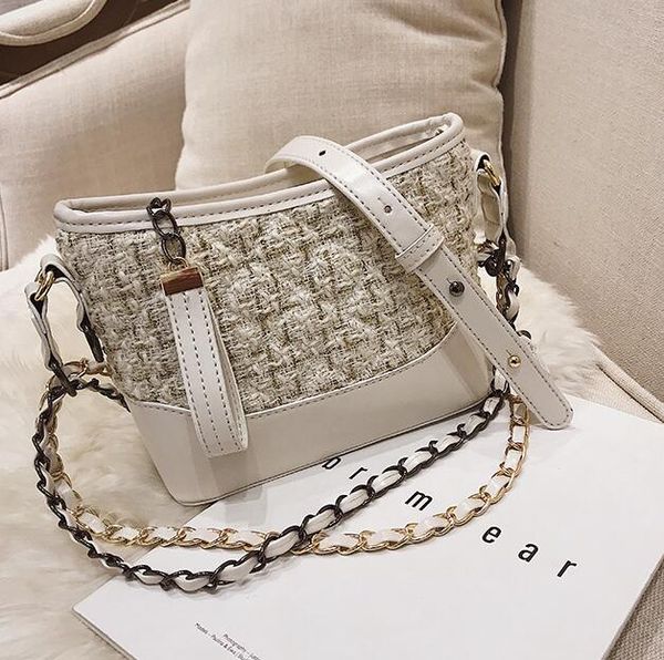 

женщины backet сумка одно плечо сумки женские сумки малый цепной хозяйственная сумка хобо