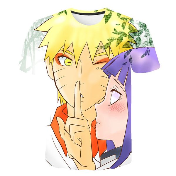 

style classic anime naruto lovely cosplay o collar new 3d print shirts hentai kawaii horror men clothing