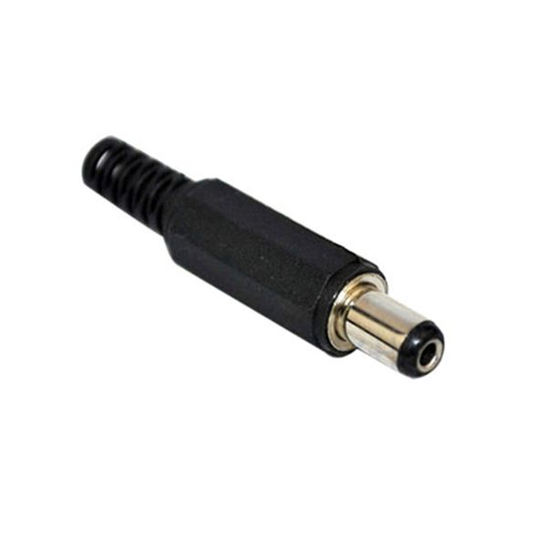 

10pcs 5.5 x 2.1mm male solder dc power tip plug jack straight connectors