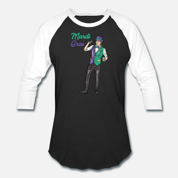 

mardi gras cool guy t shirt men printing short sleeve o neck family fit comfortable spring autumn pattern shirt