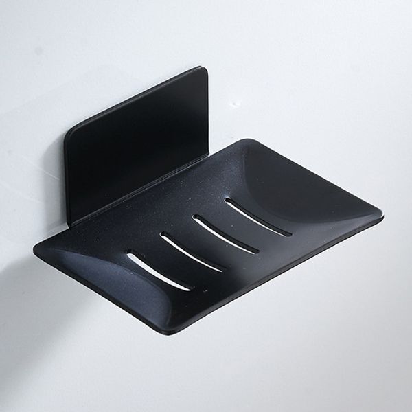 

space saving aluminum home holder bathroom storage tray no drilling soap dish