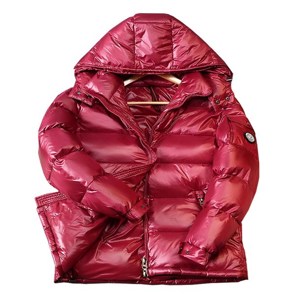 

2020 autumn and winter new men's hooded casual down jacket thick and warm men's winter clothing 2008, Black