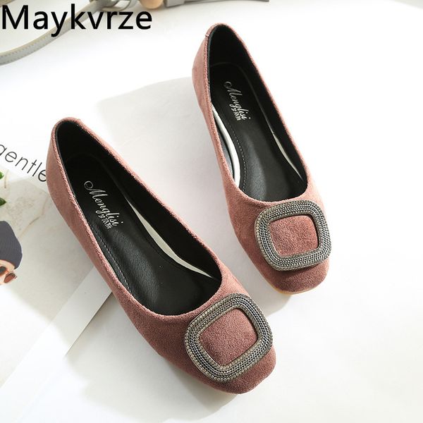 

2020 new spring autumn women shoes europe and american leather flats women's casual shoes fashion big size; 33-43, Black