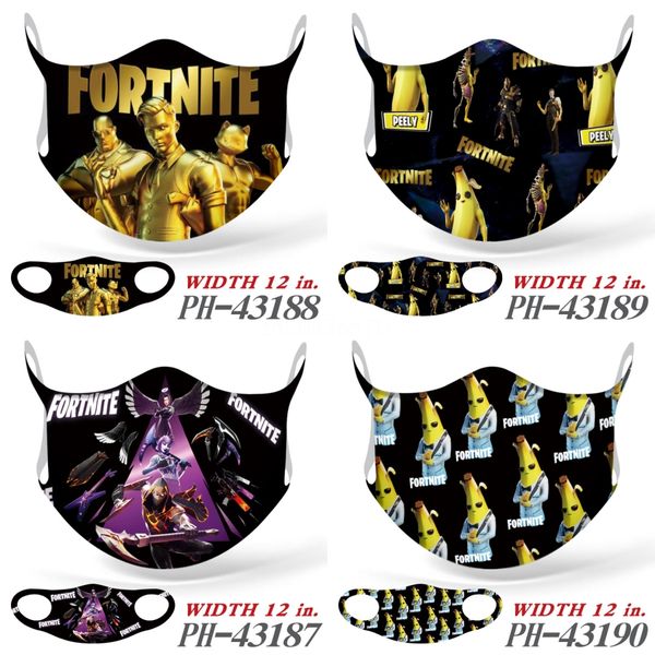 

black dustproof mouth face mask mouth printing masks anti pollution mask reusable face mouth cover 798