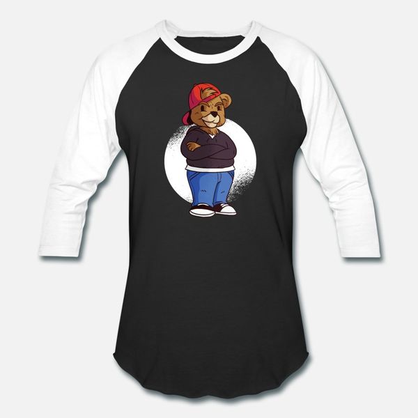 

teenager bear t shirt men character 100% cotton size s-3xl standard sunlight comical summer cool shirt