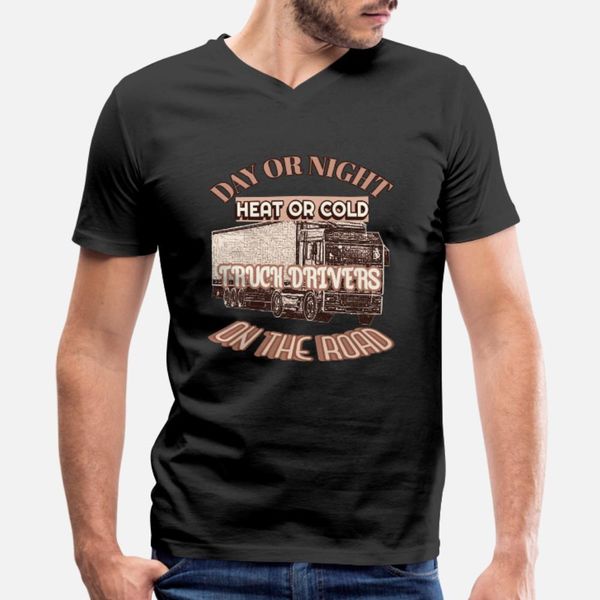 

truck t shirt men designer short sleeve s-3xl standard crazy breathable summer style pattern shirt