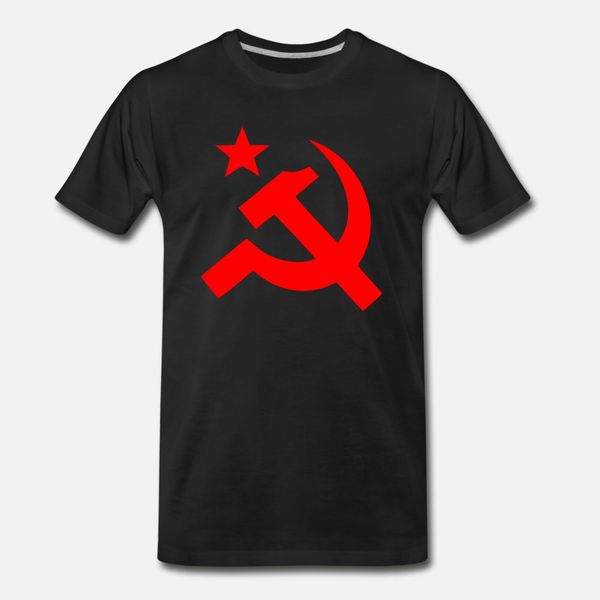 

communism hammer sickle t shirt men customize 100% cotton s-xxxl leisure graphic new fashion summer normal shirt