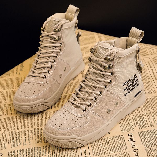 

martin boots women's shoes genuine leather boots women shoes woman 2020 autumn breathable ankle canvas ladies booties 40, Black