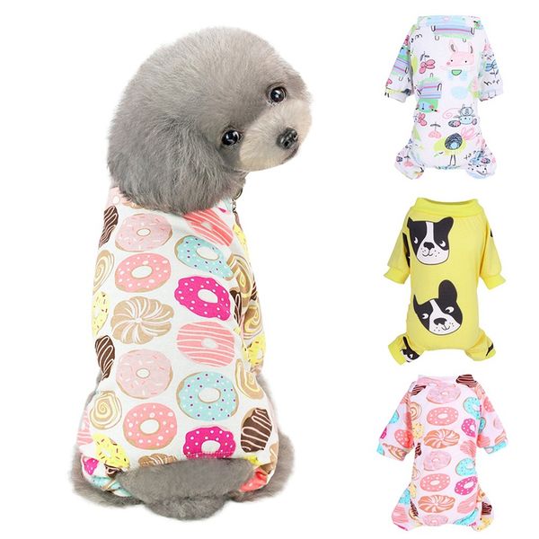 

winter dog jumpsuits pet warm pajamas clothing fashion street style dog clothing for dogs rompers cotton pet clothes