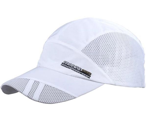 

Summer Leisure sport Breathable Mesh Baseball Cap Quick Drying Hats For Men Blue