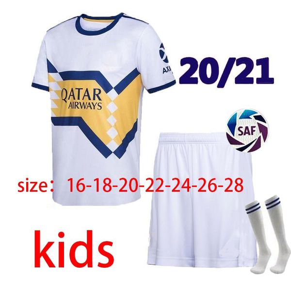 

2020 boca juniors soccer jerseys home away football jerseys 20 21 boca tevez benedetto de rossi football shirts mens kids soccer uniforms, Black