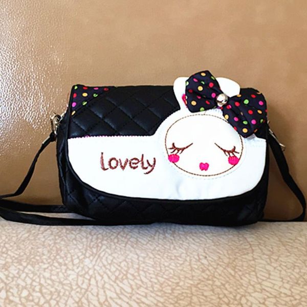 

baby girls fashion shoulder bag 2020 new accessories kids bowknot handbags children pu bowknot shoulder bags sling bolsas