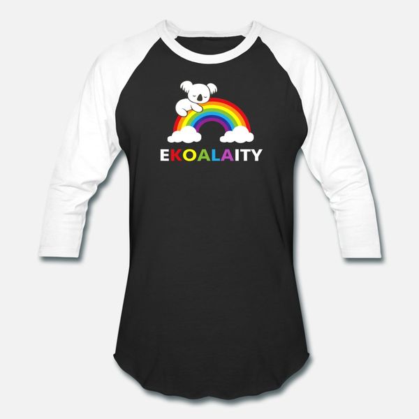 

koala rainbow flag gay pride shirt men women gift t shirt men personalized 100% cotton o-neck standard funny casual spring shirt