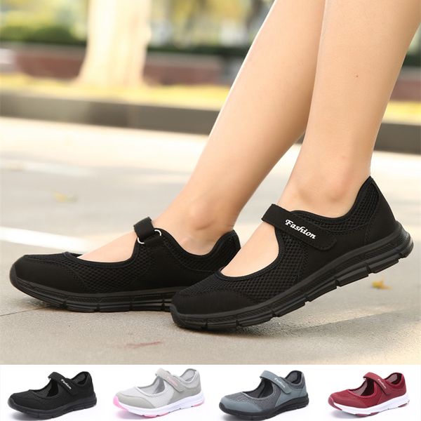 

walking shoes women outdoor comfortable breathable soft sole lightweight casual shoes female